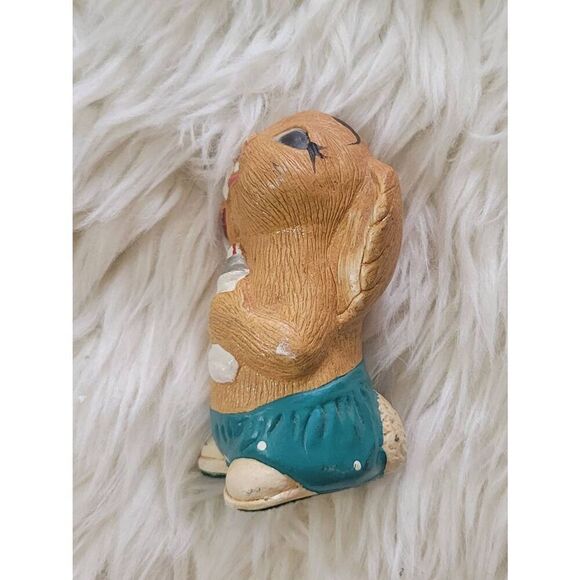 Vintage Rabbit Figurine Pepiware Bunny England Stoneware Easter "Twinkle" - Picture 3 of 8